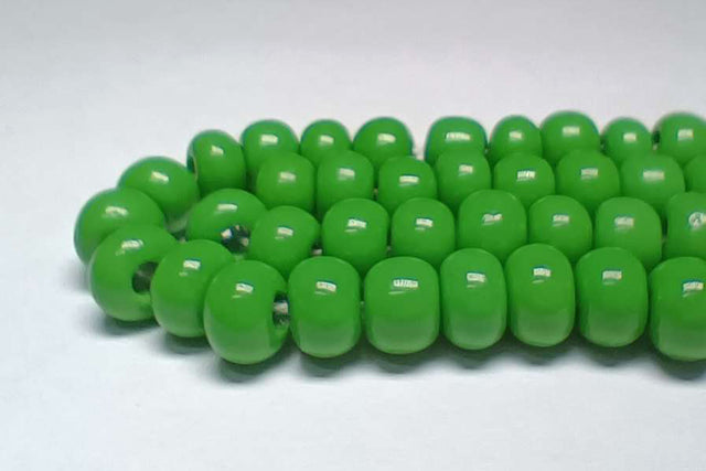 Strung - Glass Beads - Green - 53250