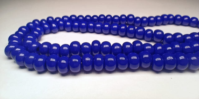 Strung - Glass Beads - Royal Blue - 33060