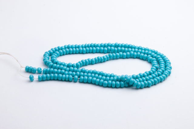 Strung - Glass Beads - Turquoise - 63030